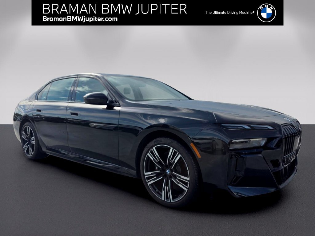 Certified 2023 BMW i7 xDrive60 w/ Parking Assistance Package AWD/4WD image 1