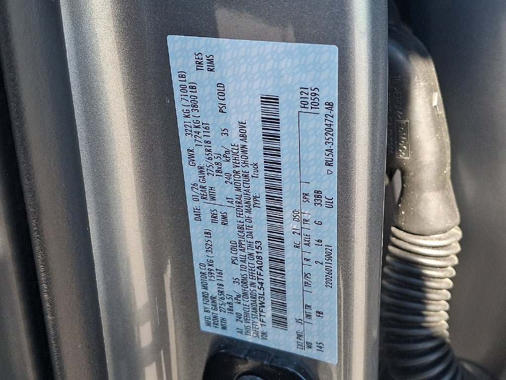 Used 2026 Ford F150 XLT w/ Equipment Group 302A MID AWD/4WD image 27