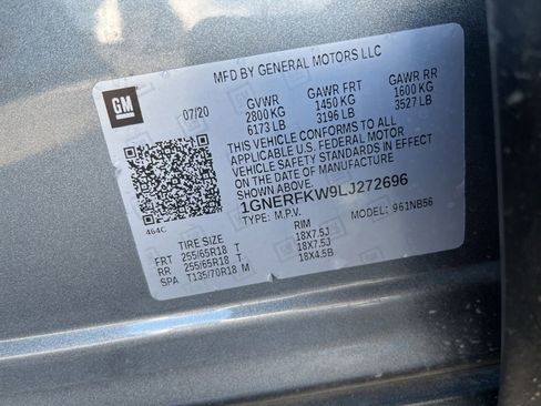 Used 2020 Chevrolet Traverse LS w/ LPO, Blackout Package FWD image 8