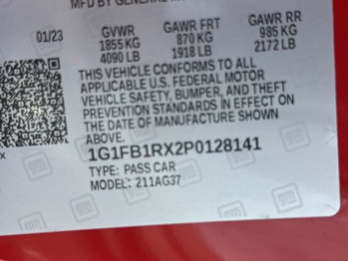 Used 2023 Chevrolet Camaro LT RWD image 26