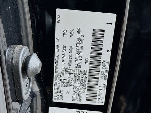 Used 2022 Toyota Tundra SR5 w/ TRD Off-Road Package image 12