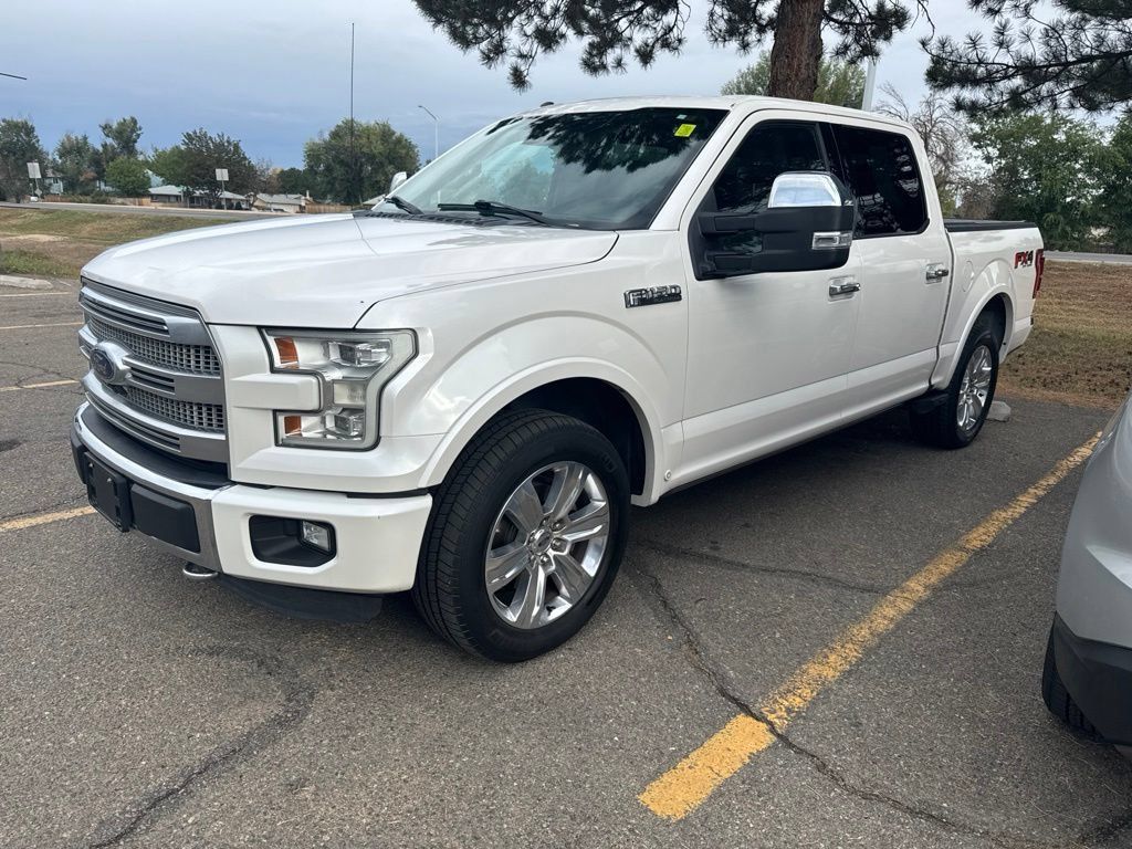 Used 2015 Ford F150 Platinum w/ Equipment Group 701A Luxury AWD/4WD image 1