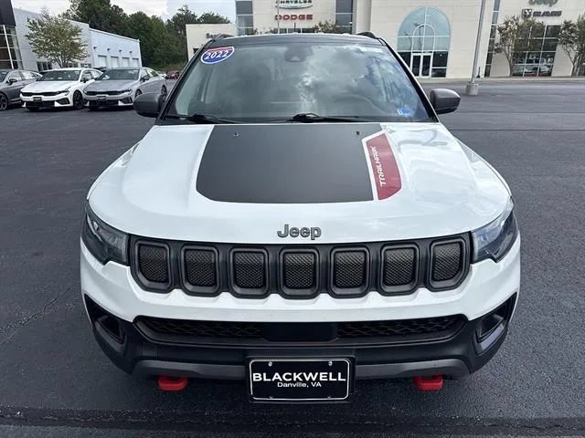 Used 2022 Jeep Compass Trailhawk AWD/4WD image 2