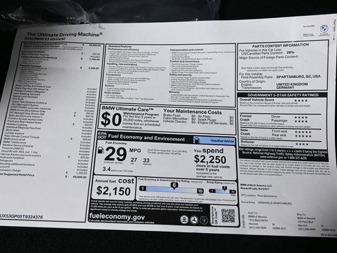 New 2026 BMW X3 xDrive30 w/ Premium Package image 38