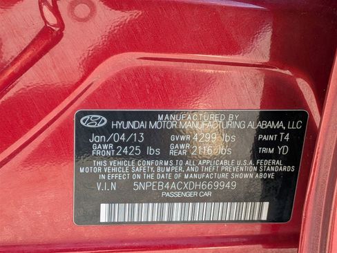 Used 2013 Hyundai Sonata GLS w/ Popular Equipment Pkg image 27
