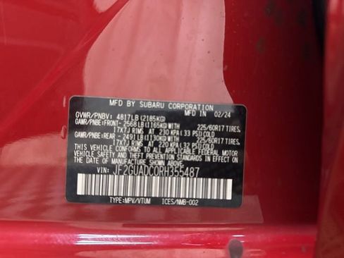 Certified 2024 Subaru Crosstrek 2.0i Premium image 41