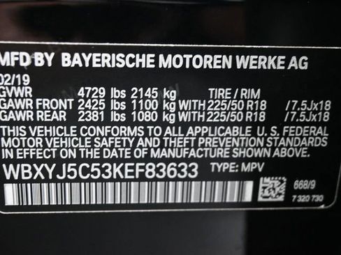 Used 2019 BMW X2 xDrive28i w/ Convenience Package AWD/4WD image 7