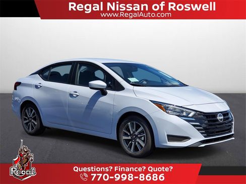 New 2025 Nissan Versa SV w/ Trunk Package image 1