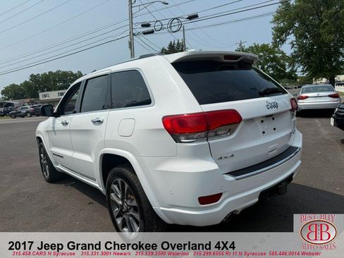 Used 2017 Jeep Grand Cherokee Overland w/ Jeep Active Safety Group AWD/4WD image 5