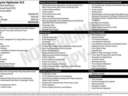 Used 2017 Toyota Highlander XLE image 5