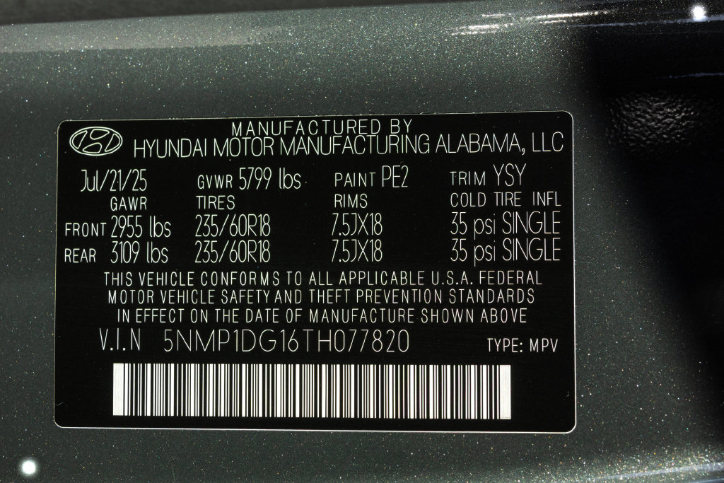 Certified 2026 Hyundai Santa Fe SE AWD/4WD image 36