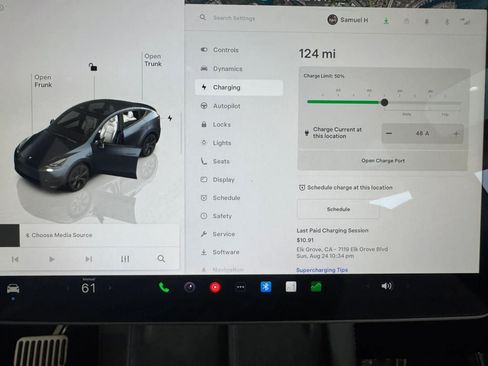 Used 2025 Tesla Model Y Long Range AWD/4WD image 14