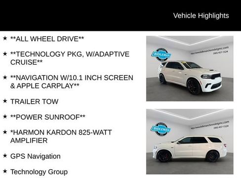 Used 2021 Dodge Durango SRT w/ Technology Group image 10