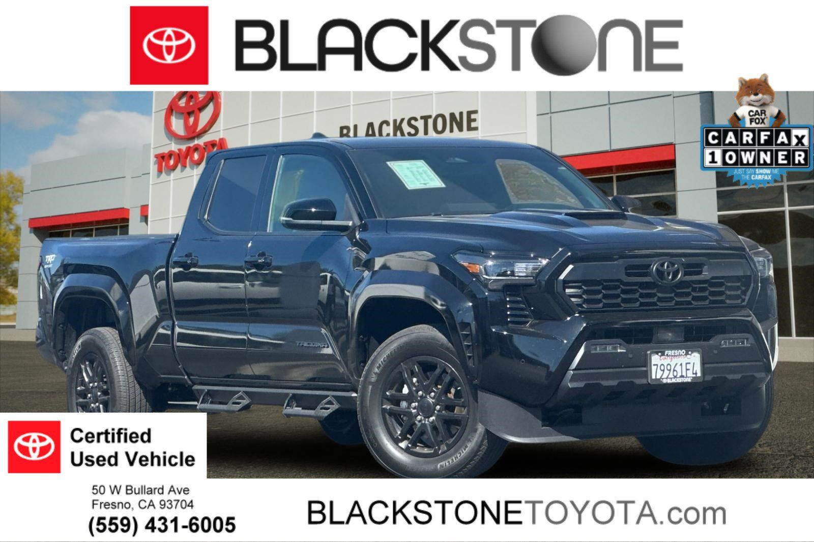 Certified 2025 Toyota Tacoma TRD Sport w/ TRD Sport Upgrade Package AWD/4WD image 1