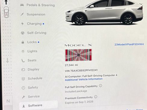 Used 2023 Tesla Model X Plaid AWD/4WD image 10