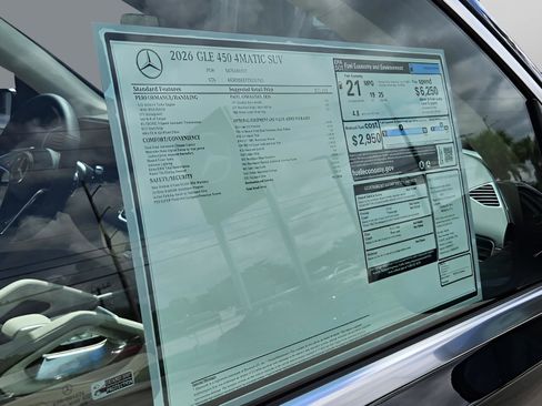 New 2026 Mercedes-Benz GLE 450 4MATIC image 41