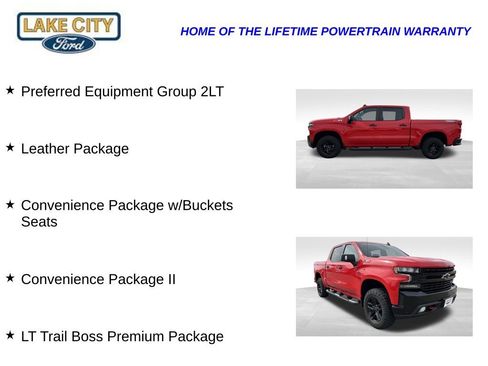 Used 2021 Chevrolet Silverado 1500 LT Trail Boss w/ LT Trail Boss Premium Package AWD/4WD image 5