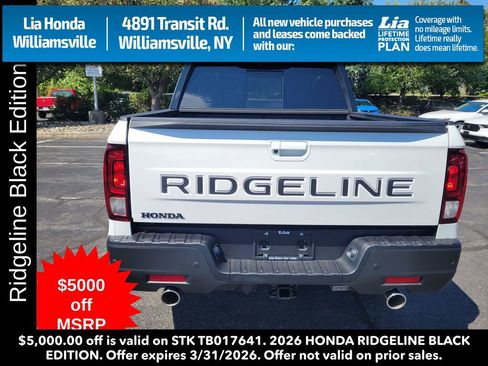 New 2026 Honda Ridgeline Black Edition image 4