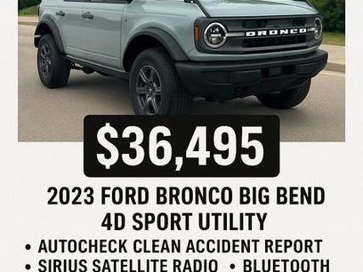 Used 2023 Ford Bronco Big Bend