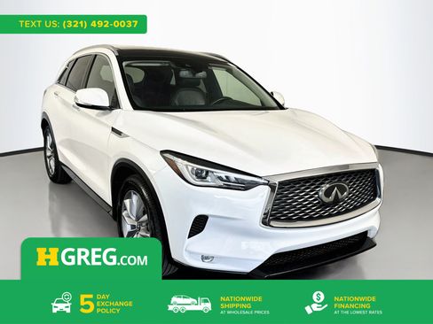 Used 2021 INFINITI QX50 Luxe FWD image 1