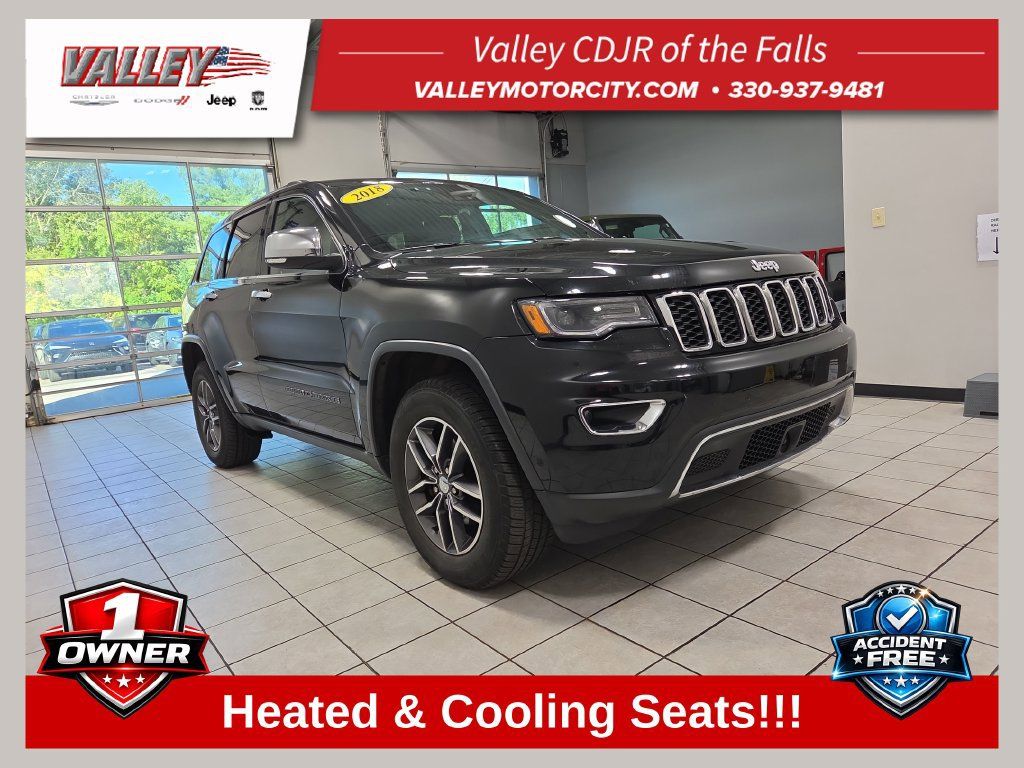 Used 2018 Jeep Grand Cherokee Limited w/ Luxury Group II AWD/4WD 360° Tour