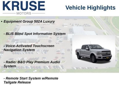 Used 2018 Ford F150 Lariat w/ Equipment Group 502A Luxury AWD/4WD image 4