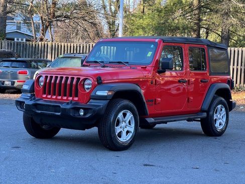 Used 2021 Jeep Wrangler Unlimited Sport image 2