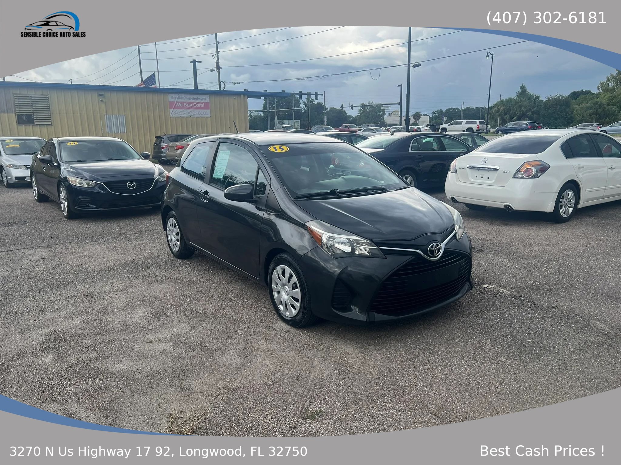 Used 2015 Toyota Yaris L FWD image 1