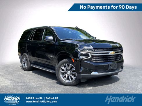 Used 2021 Chevrolet Tahoe LT w/ LT Signature Package AWD/4WD image 1