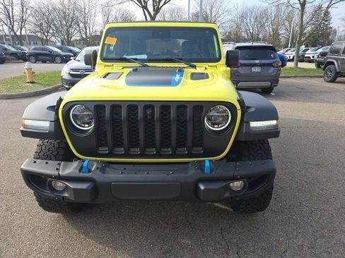 Used 2022 Jeep Wrangler Unlimited Rubicon 4xe w/ Steel Bumper Group image 2