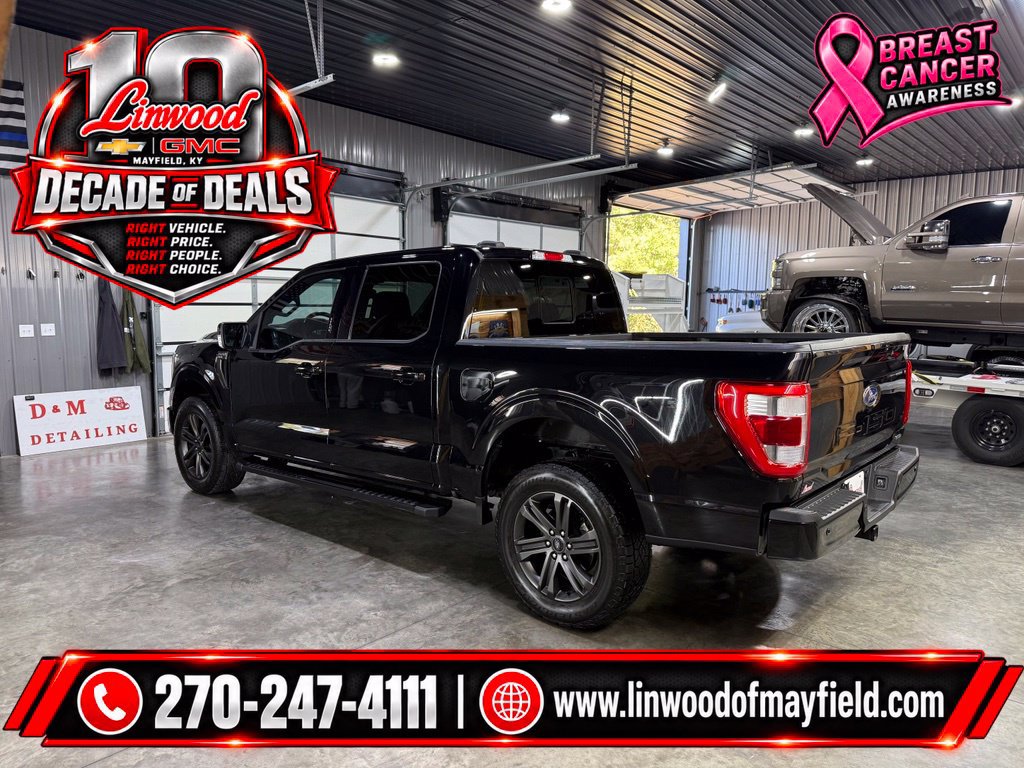 Used 2022 Ford F150 Lariat w/ Equipment Group 502A High AWD/4WD image 3