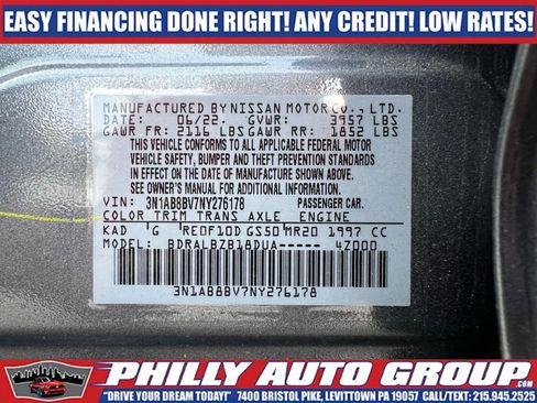 Used 2022 Nissan Sentra S image 35