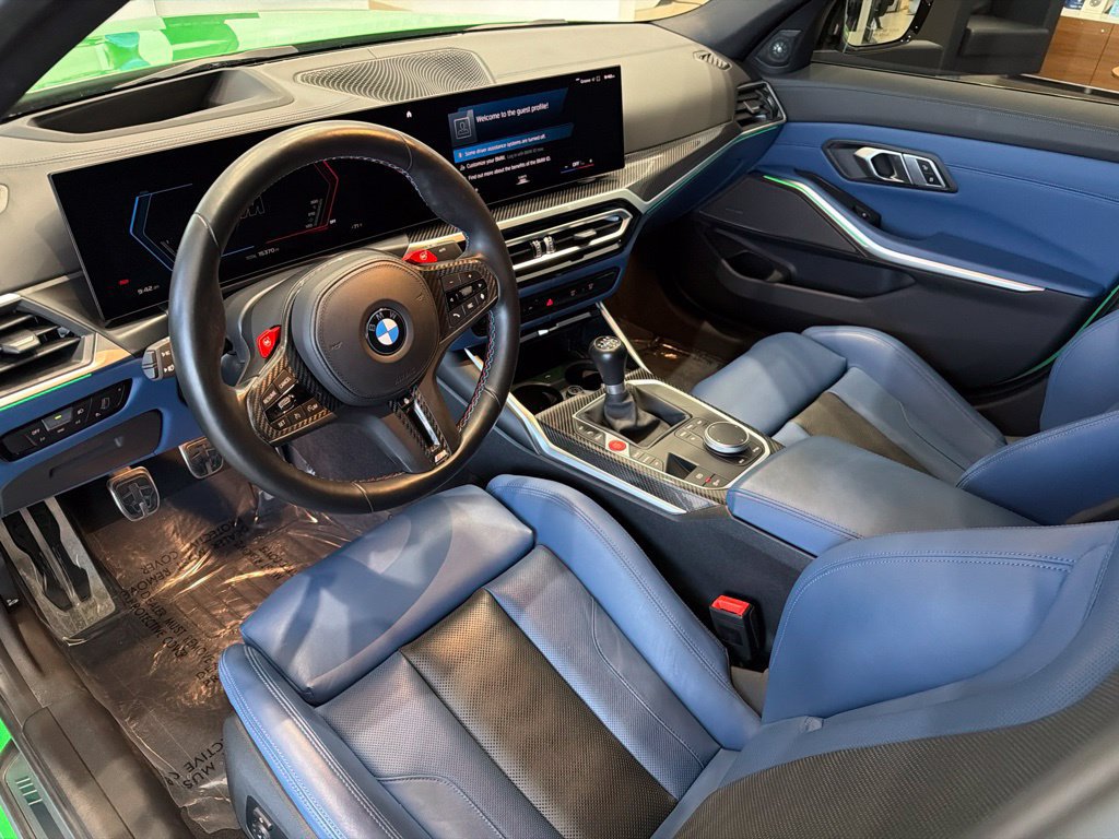 Used 2023 BMW M3 w/ M Carbon Exterior Package RWD image 9