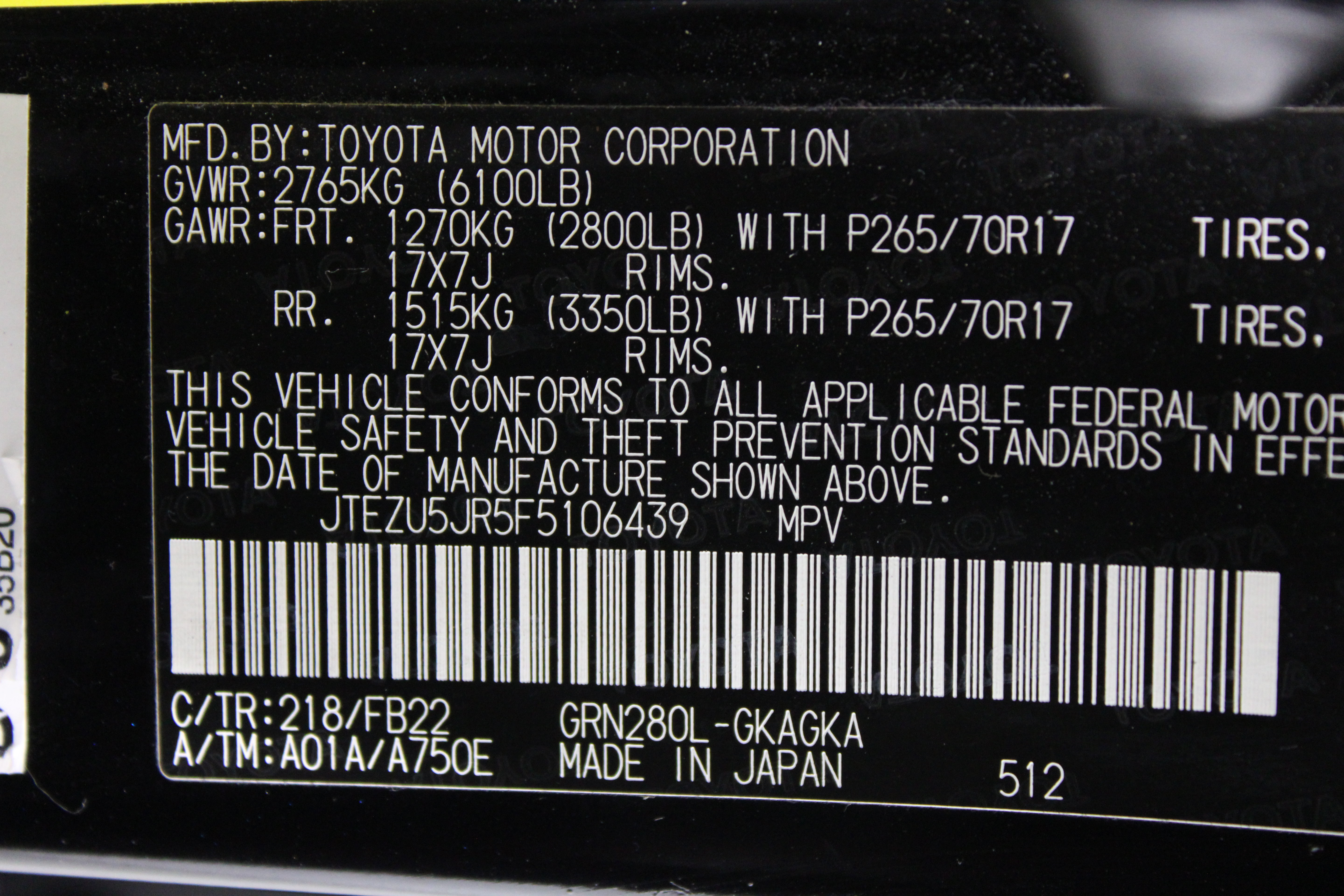 Used 2015 Toyota 4Runner SR5 RWD image 38