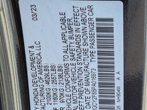 Certified 2023 Honda Accord EX-L image 33