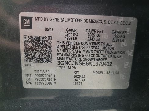 Used 2019 Chevrolet Trax LS w/ Tint and Cruise Package FWD image 33