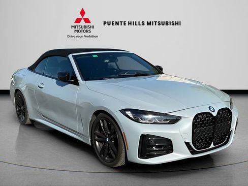 Used 2023 BMW 430i Convertible w/ M Sport Package RWD image 3