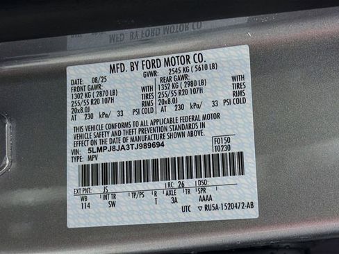 New 2026 Lincoln Nautilus Premier w/ Equipment Group 102A image 35