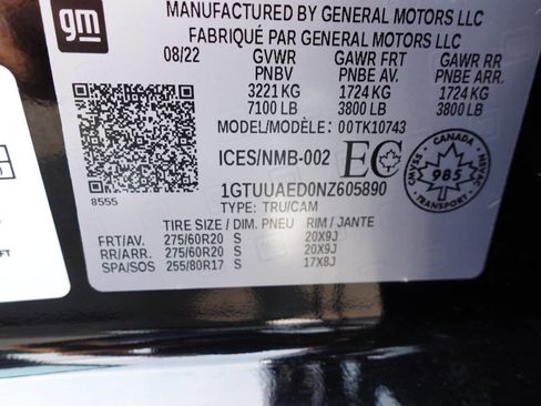 Used 2022 GMC Sierra 1500 Pro w/ Pro Value Package image 16