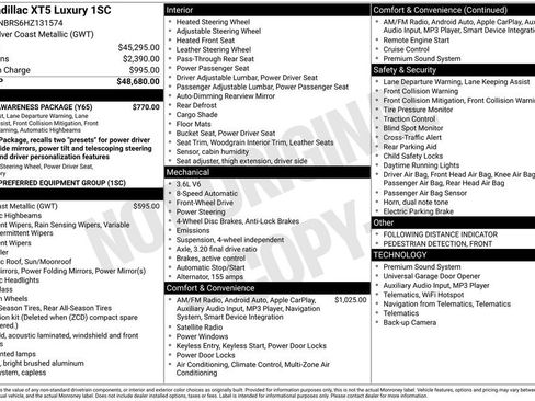 Used 2017 Cadillac XT5 Luxury w/ Driver Awareness Package image 26