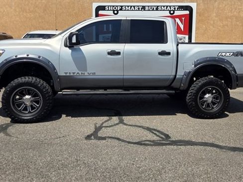Used 2018 Nissan Titan PRO-4X w/ Pro-4x Utility Package AWD/4WD image 1