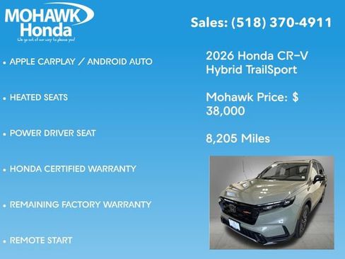 Certified 2026 Honda CR-V TrailSport image 16