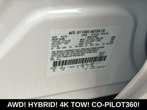 New 2026 Ford Maverick XLT w/ Equipment Group 301A AWD/4WD image 34