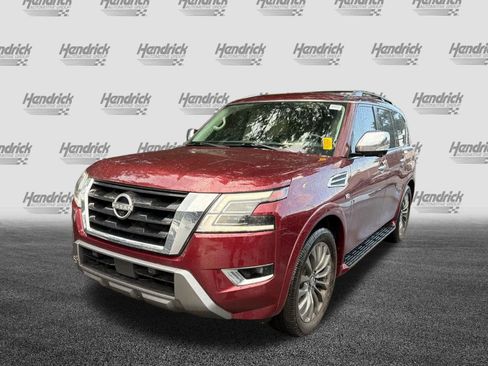 Used 2022 Nissan Armada Platinum w/ Captain's Chairs Package RWD image 8