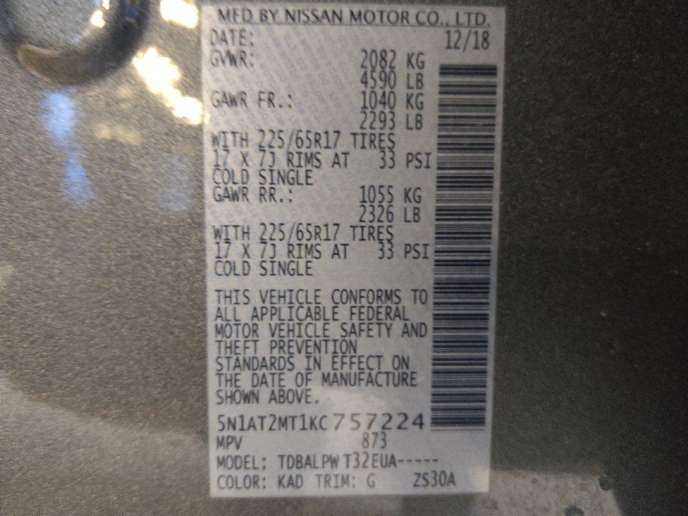 Used 2019 Nissan Rogue S FWD image 33