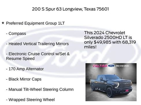 Used 2024 Chevrolet Silverado 2500 LT w/ Midnight Edition image 15