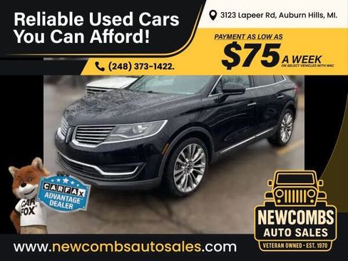 Used 2016 Lincoln MKX Reserve w/ Climate Package image 1