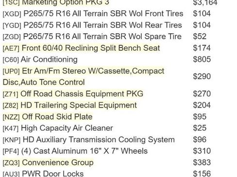 Used 1997 GMC Sierra 1500 4x4 Regular Cab w/ Marketing Option Pkg 3 image 11