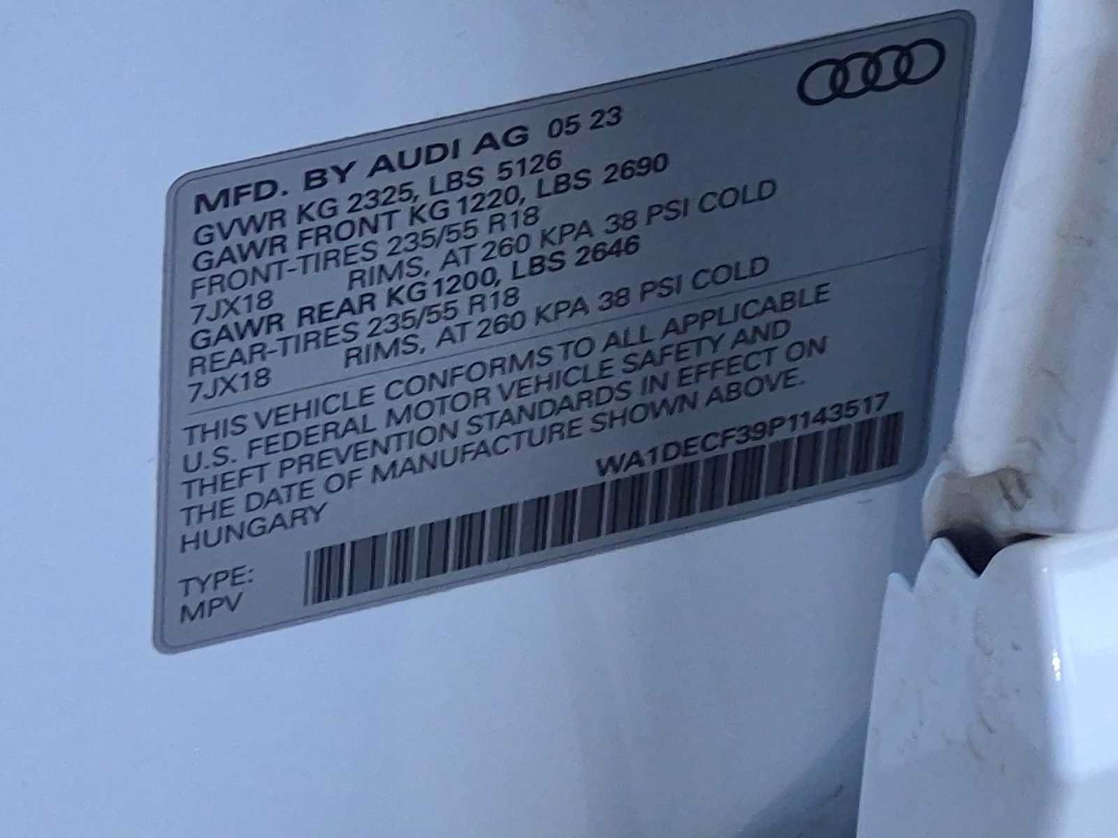 Used 2023 Audi Q3 2.0T Premium w/ Convenience Package AWD/4WD image 32