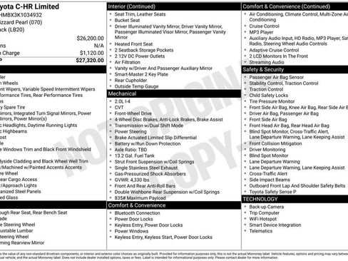 Used 2019 Toyota C-HR Limited image 39